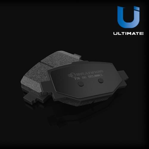 Задние тормозные колодки Ultimate для Audi A8 | 1KW, 1KY, 1KZ, 1KE — артикул BRT.1547.A