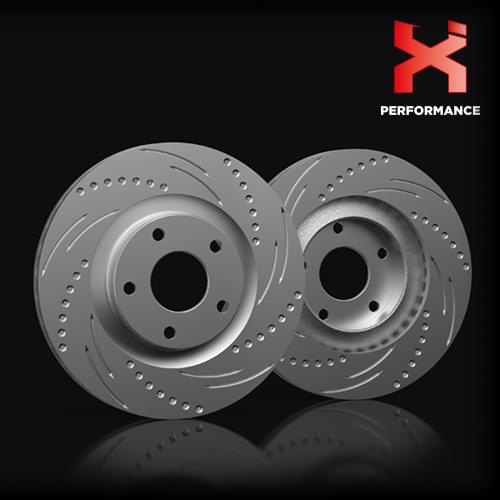 Передние тормозные диски X-Performance для Acura MDX — артикул BRX.33.037